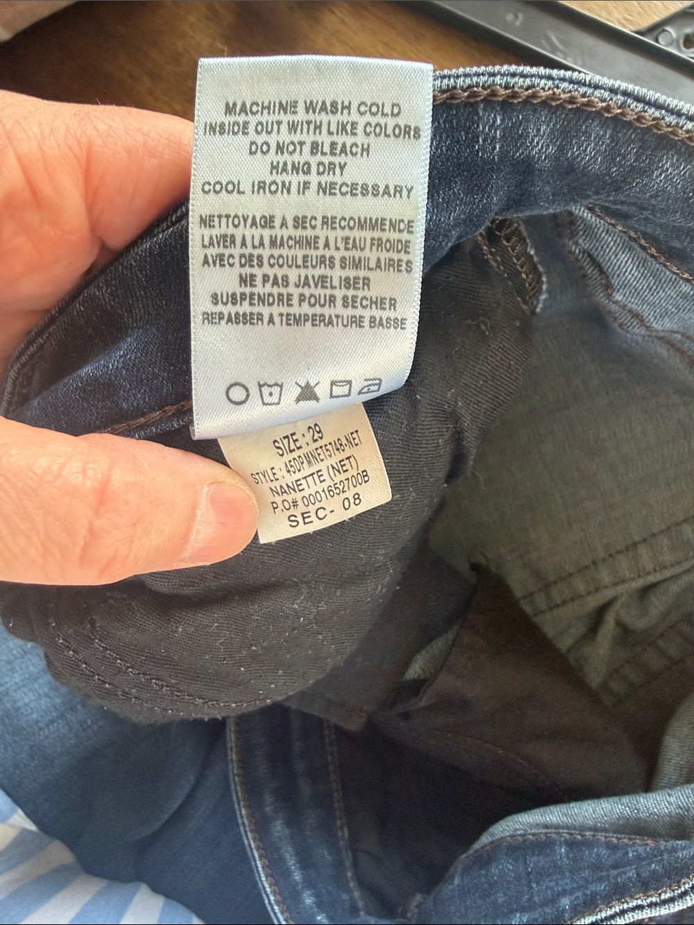 Joe's Jeans Indigo Skinny High-Rise ankle Jeans 29 - Picture 10 of 10